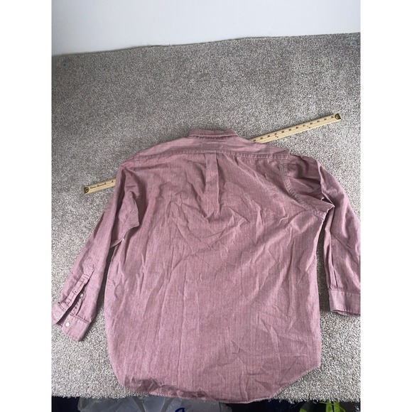 Polo Ralph Lauren Red Knit Pattern Shirt Blake Mens 2XL Preppy Cotton Work Read - Picture 7 of 7